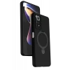 Newface Xiaomi Redmi Note 12 Pro 4G Regal Magsafe Standlı Kapak - Siyah