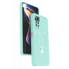 Newface Xiaomi Redmi Note 12 Pro 4G Regal Magsafe Standlı Kapak - Su Yeşili