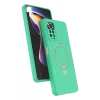 Newface Xiaomi Redmi Note 12 Pro 4G Regal Magsafe Standlı Kapak - Yeşil