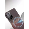 Newface Xiaomi Redmi Note 12 Pro 4G Vega Magsafe Kapak - Siyah
