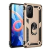 Newface Xiaomi Redmi Note 12S Kılıf Sofya Yüzüklü Silikon Kapak - Gold