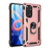 Newface Xiaomi Redmi Note 12S Kılıf Sofya Yüzüklü Silikon Kapak - Rose