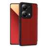 Newface Xiaomi Redmi Note 13 4G Kılıf Flip Cover - Kırmızı