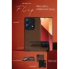 Newface Xiaomi Redmi Note 13 4G Kılıf Flip Cover - Taba