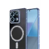 Newface Xiaomi Redmi Note 13 Pro 4G Joke Simli Magneticsafe Kılıf - Mavi