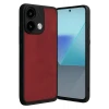 Newface Xiaomi Redmi Note 13 Pro 4G Kılıf Aras Deri Kapak - Kırmızı