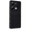 Newface Xiaomi Redmi Note 13 Pro 4G Kılıf Bibercas Silikon Kapak - Siyah