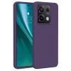 Newface Xiaomi Redmi Note 13 Pro 4G Kılıf First Silikon - Mor