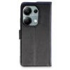 Newface Xiaomi Redmi Note 13 Pro 4G Kılıf Trend S Plus Kapaklı Kılıf - Siyah