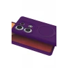 Newface Xiaomi Redmi Note 13 Pro 4G Regal Magsafe Standlı Kapak - Derin Mor