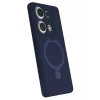 Newface Xiaomi Redmi Note 13 Pro 4G Regal Magsafe Standlı Kapak - Lacivert