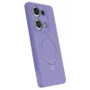 Newface Xiaomi Redmi Note 13 Pro 4G Regal Magsafe Standlı Kapak - Lila