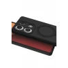 Newface Xiaomi Redmi Note 13 Pro 4G Regal Magsafe Standlı Kapak - Siyah