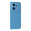 Newface Xiaomi Redmi Note 13 Pro 5G Kılıf Nano içi Kadife Silikon - Mavi