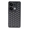 Newface Xiaomi Redmi Note 13 Pro 5G Kılıf Petek Silikon Kapak - Siyah