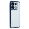 Newface Xiaomi Redmi Note 13 Pro 5G Kılıf Razer Lensli Silikon - Sierra Blue