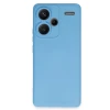 Newface Xiaomi Redmi Note 13 Pro Plus Kılıf Nano içi Kadife Silikon - Mavi
