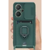 Newface Xiaomi Redmi Note 13 Pro Plus Kılıf Zuma Kartvizitli Yüzüklü Silikon - Pembe