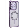 Newface Xiaomi Redmi Note 14 4G Joke Simli Magneticsafe Kılıf - Derin Mor