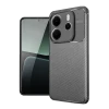 Newface Xiaomi Redmi Note 14 4G Kılıf Auto Focus Karbon Kapak - Gri