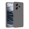 Newface Xiaomi Redmi Note 14 4G Kılıf First Silikon - Gri