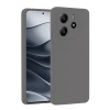 Newface Xiaomi Redmi Note 14 4G Kılıf First Silikon - Gri