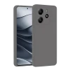 Newface Xiaomi Redmi Note 14 4G Kılıf First Silikon - Gri