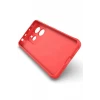 Newface Xiaomi Redmi Note 14 4G Kılıf Optimum Silikon - Kırmızı