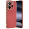 Newface Xiaomi Redmi Note 14 4G Kılıf Volet Silikon - Kırmızı