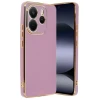 Newface Xiaomi Redmi Note 14 4G Kılıf Volet Silikon - Mor