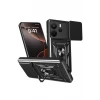 Newface Xiaomi Redmi Note 14 4G Pars Lens Yüzüklü Silikon - Siyah