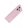 Newface Xiaomi Redmi Note 14 4G Regal Magsafe Standlı Kapak - Açık Pembe