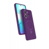 Newface Xiaomi Redmi Note 14 4G Regal Magsafe Standlı Kapak - Derin Mor