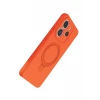 Newface Xiaomi Redmi Note 14 4G Regal Magsafe Standlı Kapak - Turuncu