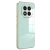 Newface Xiaomi Redmi Note 14 Pro 4G Kılıf Volet Silikon - Açık Yeşil