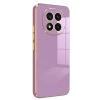 Newface Xiaomi Redmi Note 14 Pro 4G Kılıf Volet Silikon - Mor