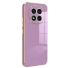Newface Xiaomi Redmi Note 14 Pro 4G Kılıf Volet Silikon - Mor