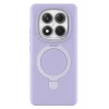 Newface Xiaomi Redmi Note 14 Pro 4G Regal Magsafe Standlı Kapak - Lila
