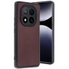 Newface Xiaomi Redmi Note 14 Pro 5G Kılıf Aras Deri Kapak - Bordo
