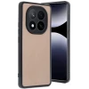 Newface Xiaomi Redmi Note 14 Pro 5G Kılıf Aras Deri Kapak - Pudra