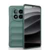 Newface Xiaomi Redmi Note 14 Pro 5G Kılıf Optimum Silikon - Koyu Yeşil