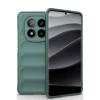 Newface Xiaomi Redmi Note 14 Pro 5G Kılıf Optimum Silikon - Koyu Yeşil