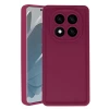 Newface Xiaomi Redmi Note 14 Pro 5G Kılıf Viera Silikon - Bordo