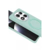 Newface Xiaomi Redmi Note 14 Pro 5G Regal Magsafe Standlı Kapak - Su Yeşili