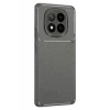 Newface Xiaomi Redmi Note 14 Pro Plus Kılıf Auto Focus Karbon Kapak - Gri