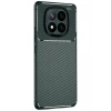 Newface Xiaomi Redmi Note 14 Pro Plus Kılıf Auto Focus Karbon Kapak - Koyu Yeşil