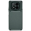 Newface Xiaomi Redmi Note 14 Pro Plus Kılıf Auto Focus Karbon Kapak - Koyu Yeşil