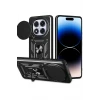 Newface Xiaomi Redmi Note 14 Pro Plus Kılıf Pars Lens Yüzüklü Silikon - Siyah