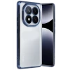 Newface Xiaomi Redmi Note 14 Pro Plus Kılıf Razer Lensli Silikon - Lacivert