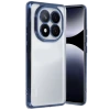 Newface Xiaomi Redmi Note 14 Pro Plus Kılıf Razer Lensli Silikon - Lacivert
